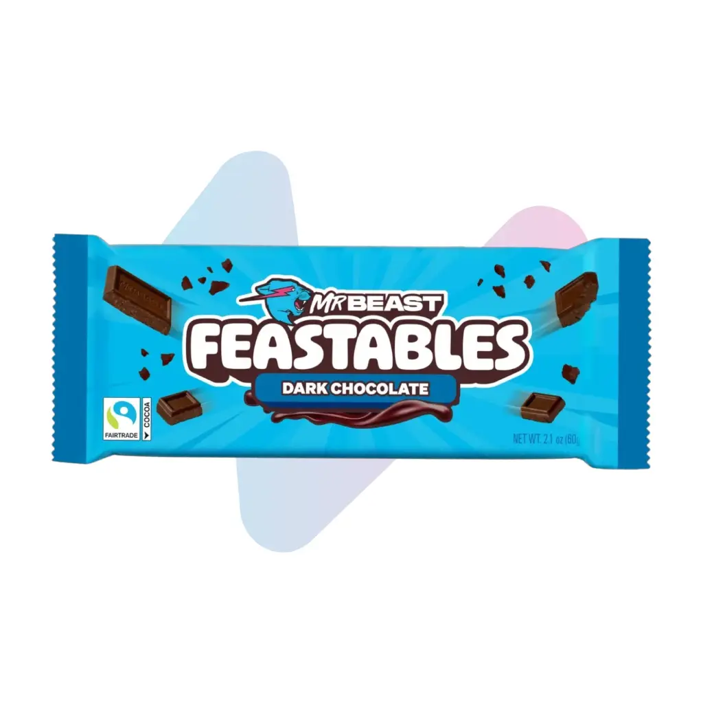 Socola Feastables MrBeast Vị Socola Đen (Thanh 60g)