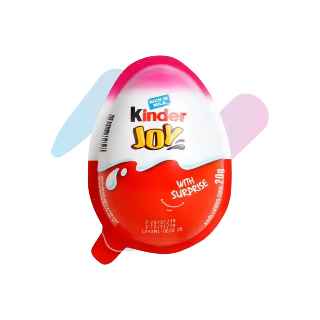 Kinder Joy Pink Chocolate Egg (0.71oz Pack)