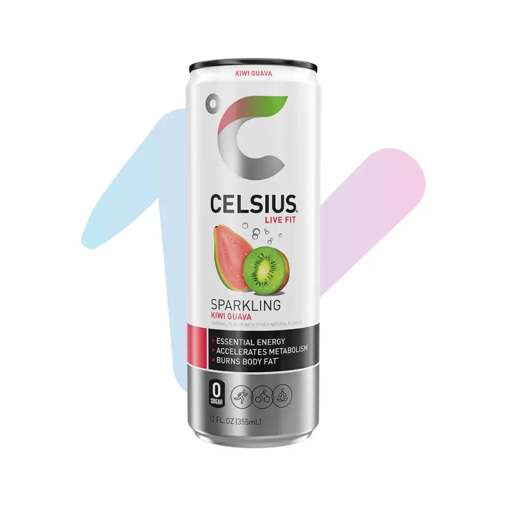 CELSIUS Sparkling Kiwi Guava Functional Energy Drink (12 fl oz Can)