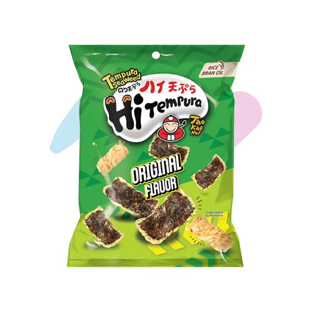 Rong Biển Taokaenoi Hi Tempura Vị Truyền Thống (Gói 25g)